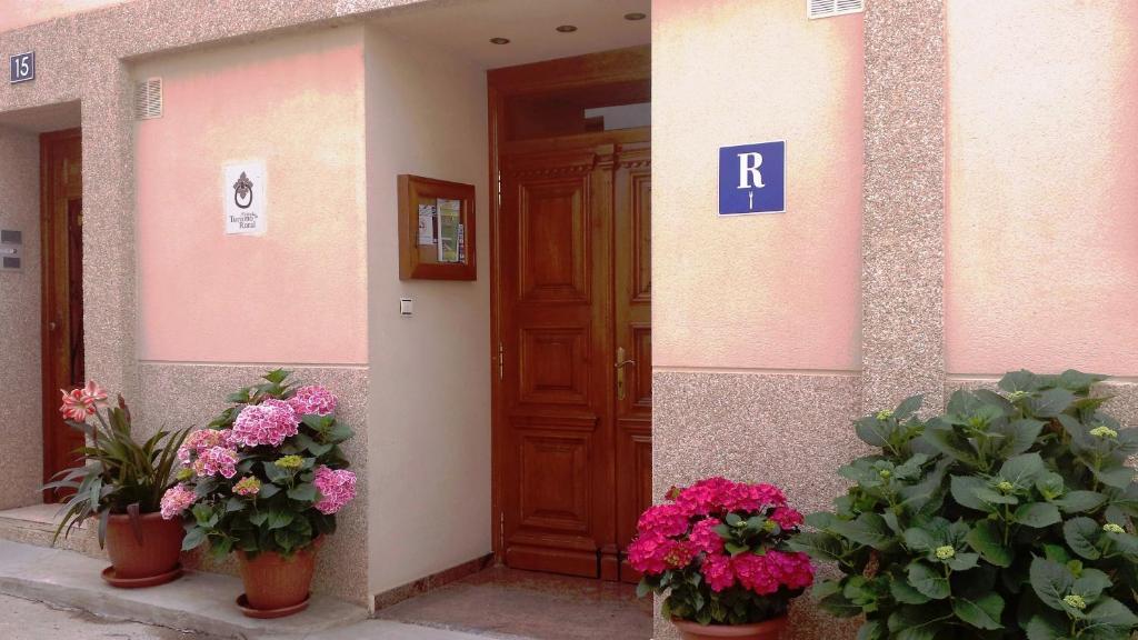 Hostal Rural Casa Castro Alberuela de la Liena المظهر الخارجي الصورة